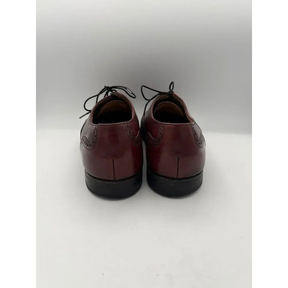Men’s Bostonian Impressions Size 12 Cherrywood Leather Dress Shoes